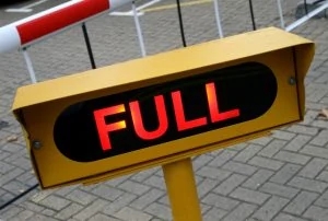 full parking sign