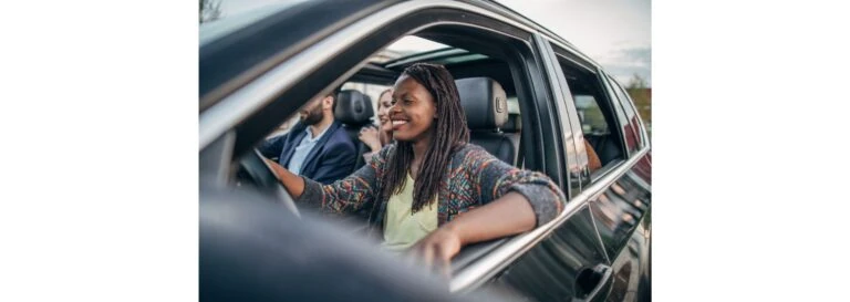 Stock photo of Hospitality and Parking, car share to work