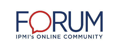 Logo for FORUM, IPMI's Online Community