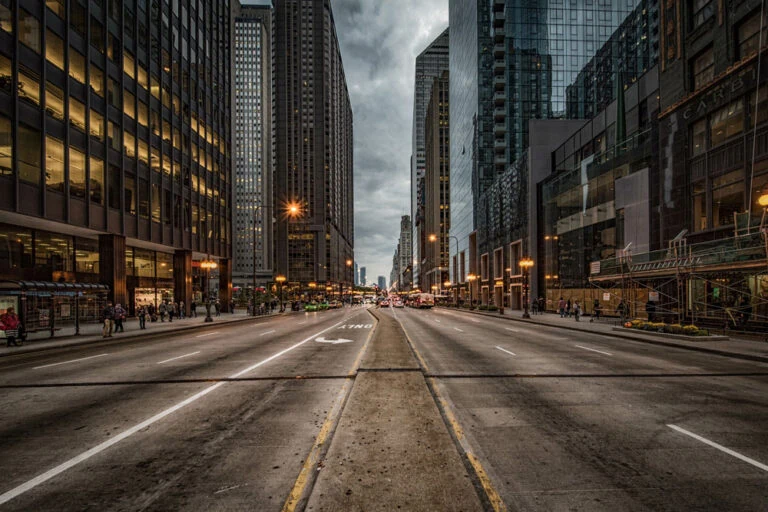 Michigan Avenue, tall buildings
