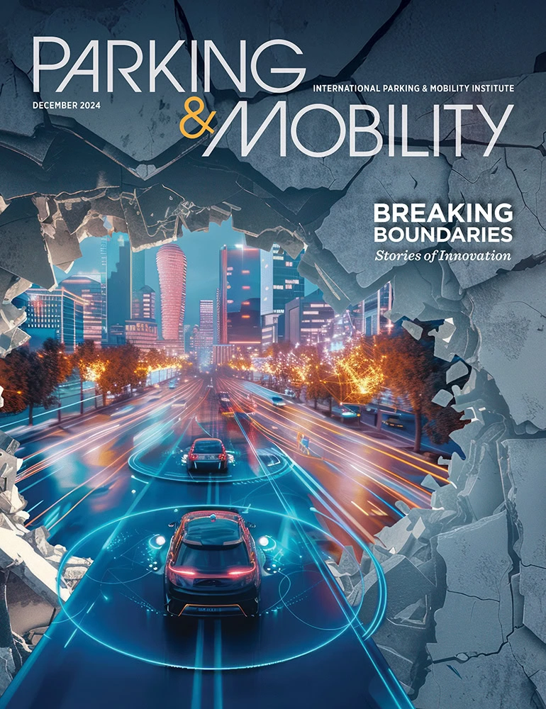 Parking & Mobility Magazine Cover December 2024