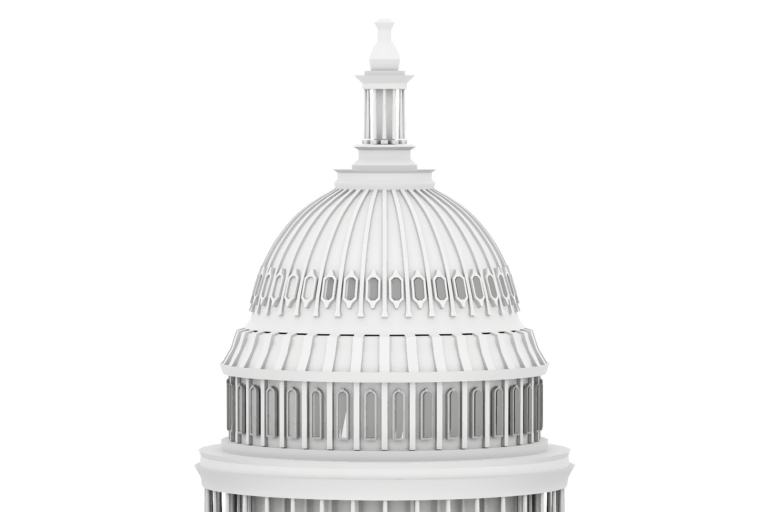 rendering of United States Capitol Building dome
