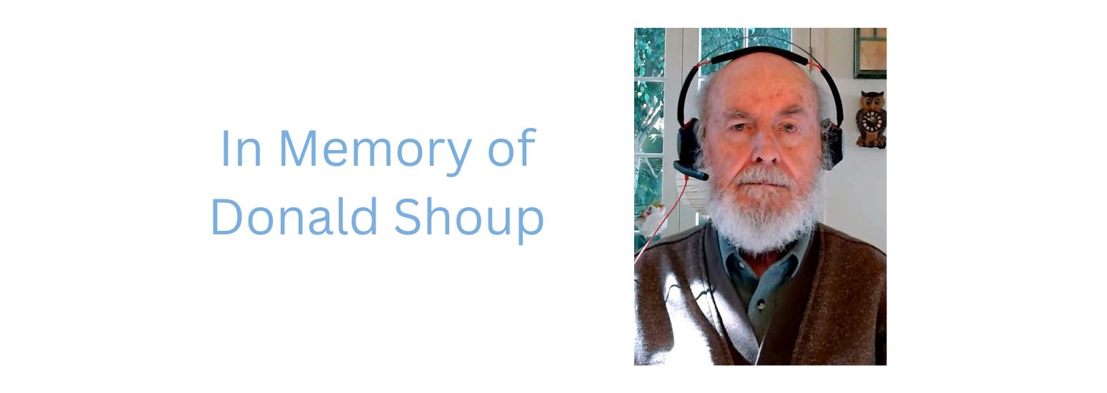 In Memory of Donald Shoup Blog