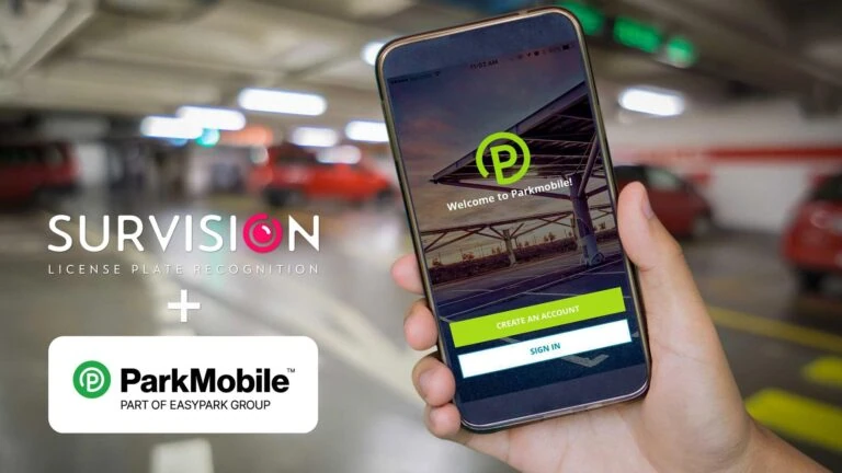 Survision License Plate Recognition + ParkMobile, Part of EasyPark Group