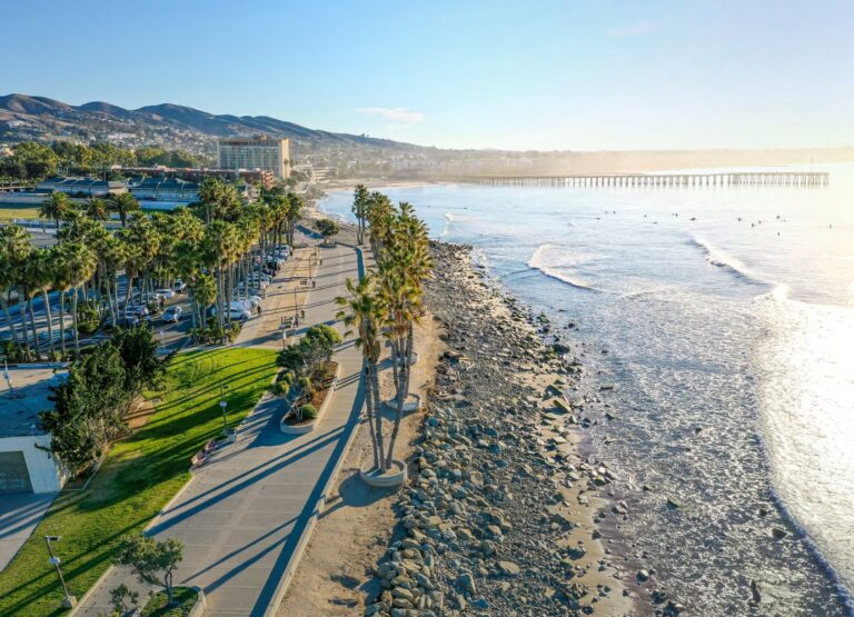 Surfers Point in Ventura, California