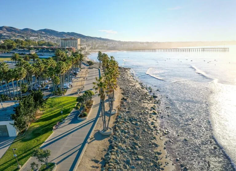 Surfers Point in Ventura, California
