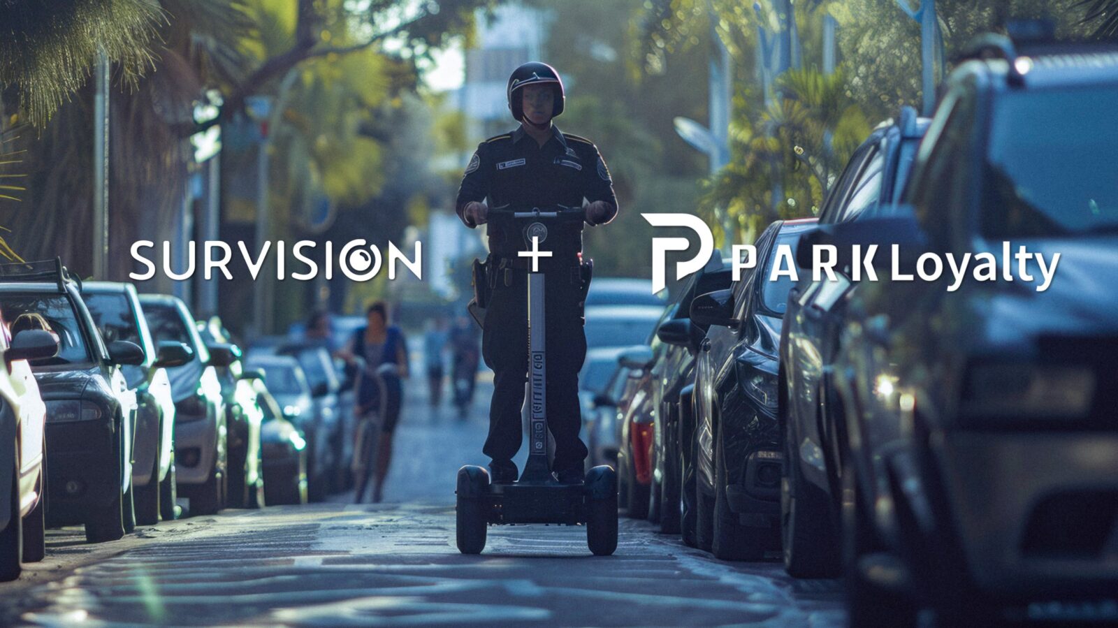 Survision & ParkLoyalty logos Press Release Picture