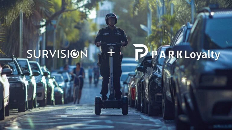 Survision & ParkLoyalty logos Press Release Picture