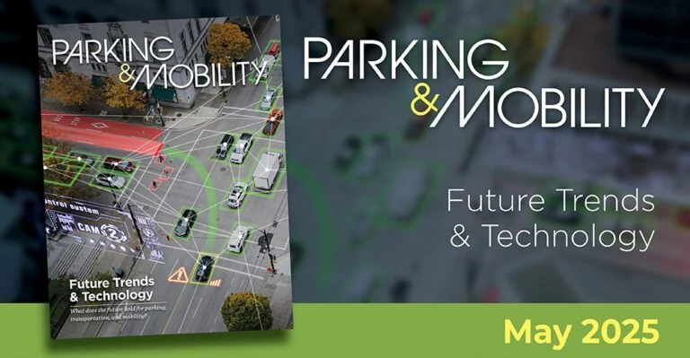 Parking & Mobility Future Trends & Technology Banner, May 2025