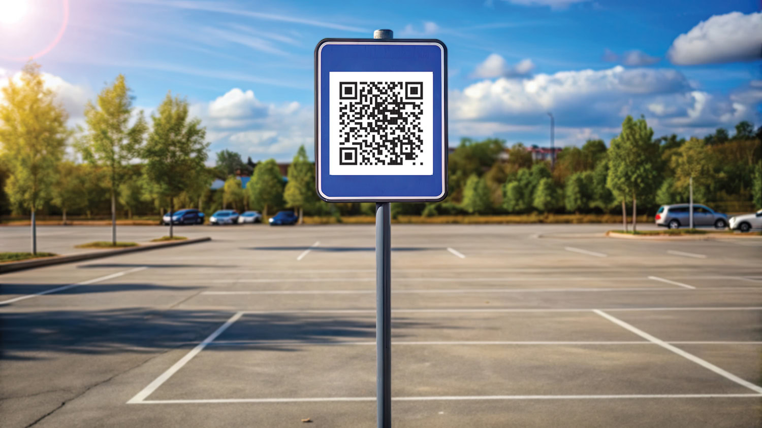 Blog Photo, QR Code for Paid Parking