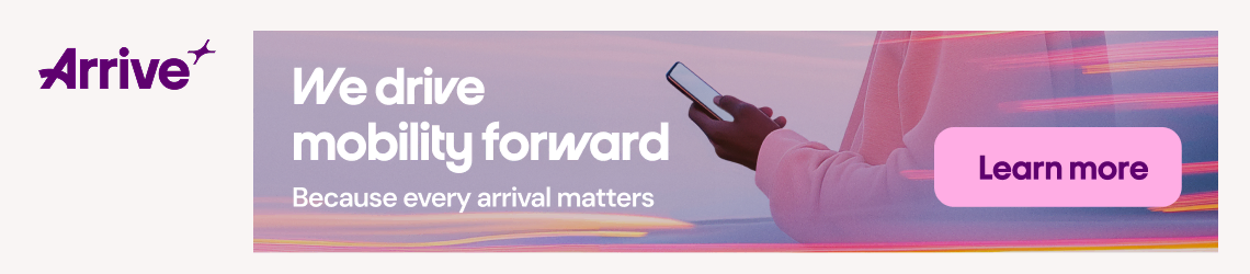 Arrive Advertising Banner