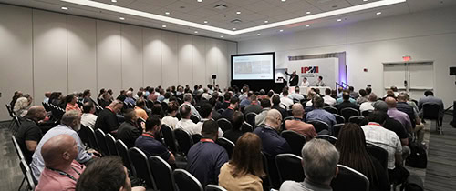 Attendees in Education session