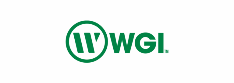 WGI Logo. WGI-Designed Autonomous Innovation Center (AIC) Completed in Jacksonville