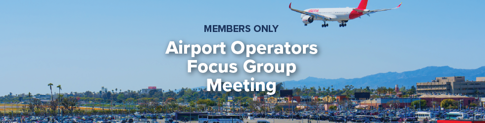 Airport Operators Focus Group Graphic