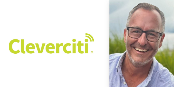 Cleverciti logo. Appoints Tobias Marx, headshot