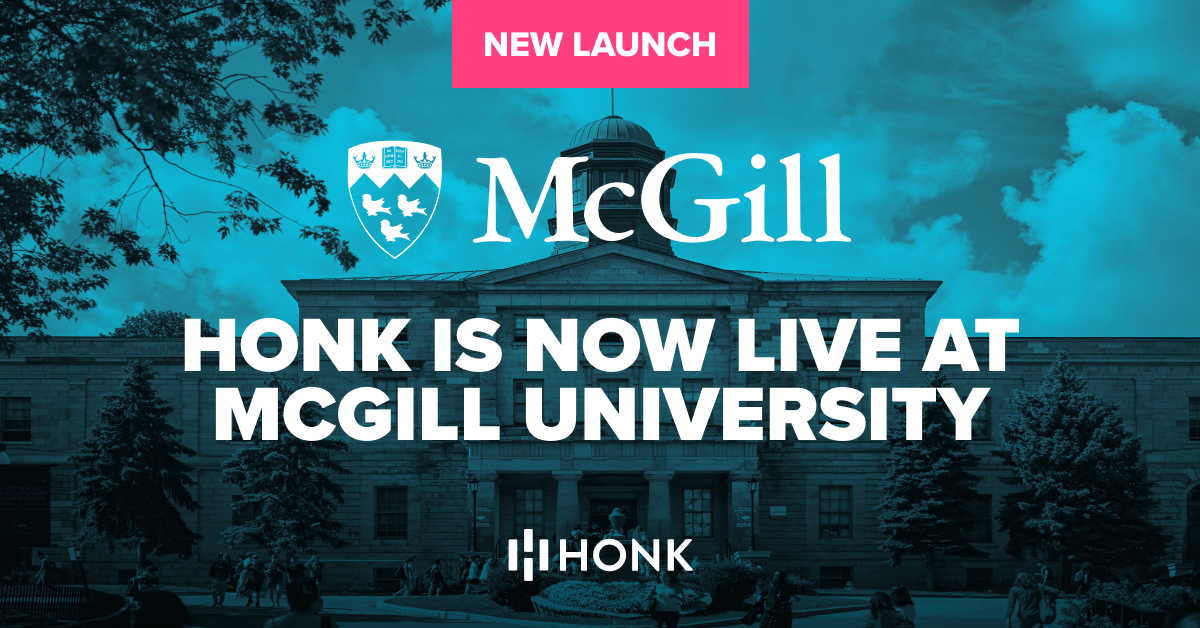 HONK goes live at McGill University