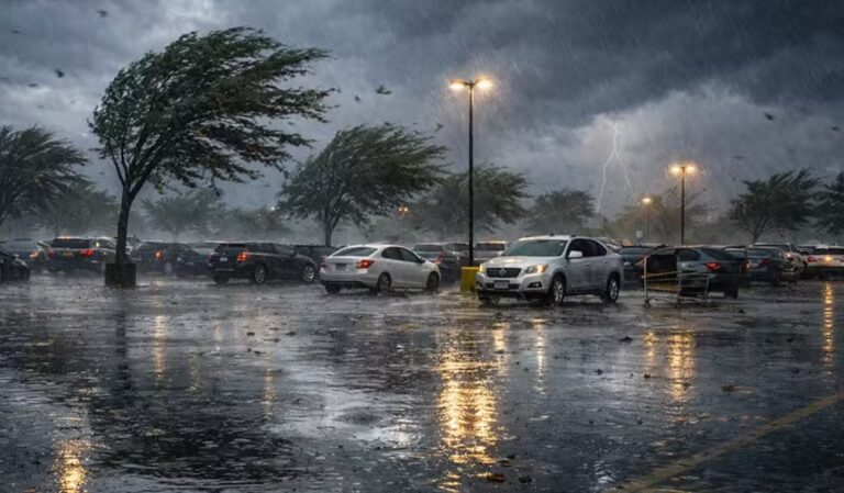 Severe weather storm
