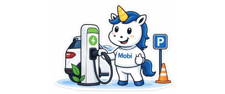 Mobi the Parking Unicorn