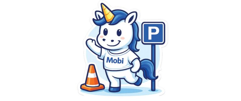 Mobi the Parking Unicorn