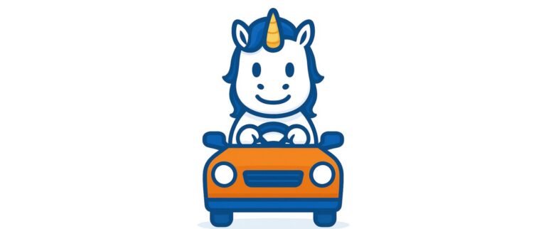 Mobi the Parking Unicorn
