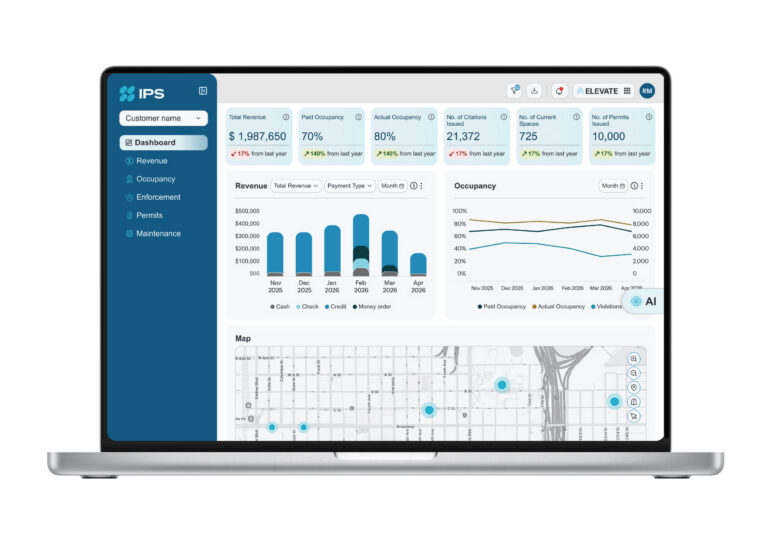 IPS Group Launches Elevate&trade;, the Parking and Mobility Intelligence Software