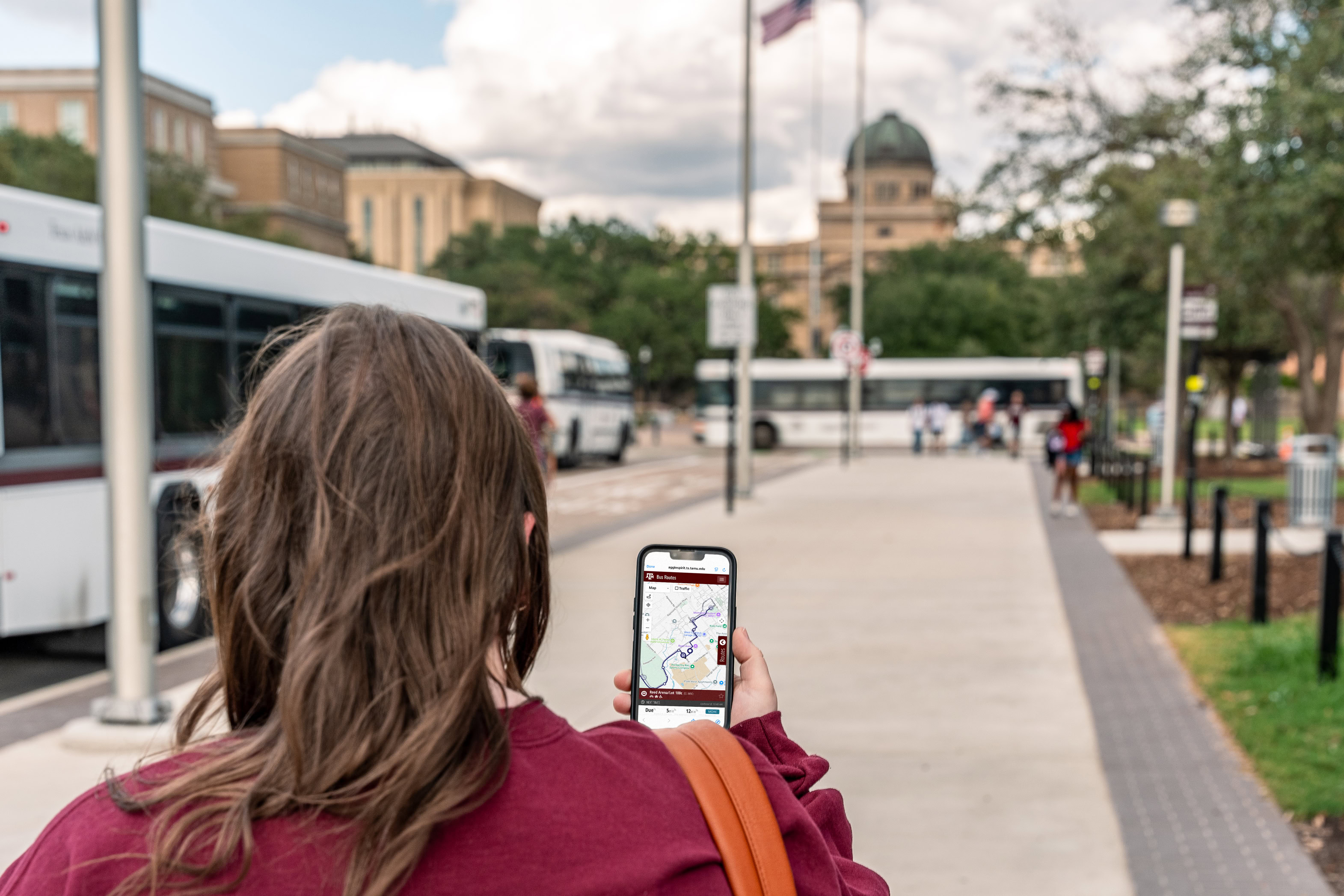 Innovation in a Mobility, Transportation, or Parking Program (sub-category: Innovation and Technology): Texas A&M University for &ldquo;Seamless Trip Planning: Integrating Global Platforms and Local Tools for Campus Mobility,&rdquo; College Station, TX. Owner: Texas A&M University.